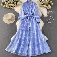 Robes décontractées en gros, blanc, bleu, rose, plusieurs tailles, fournisseur OEM ODM