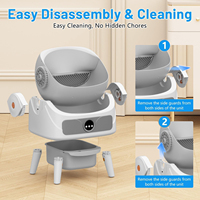 Litière Intelligente Auto-Nettoyante pour Chats, Grande Taille, Connectée via APP et Wi-Fi, Ultra Silencieuse, Anti-Pincement, Toilettes Automatiques pour Plusieurs Chats – Vente en Gros