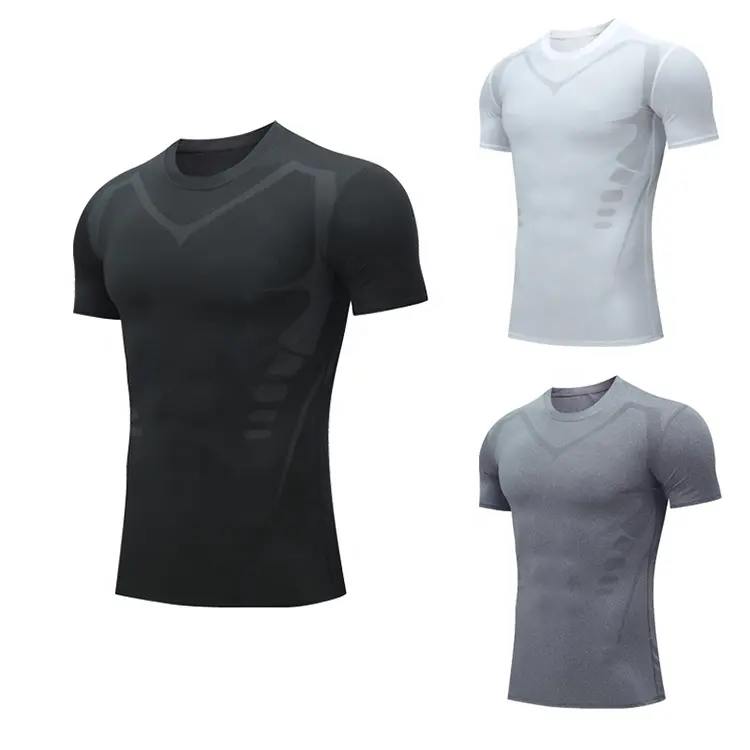 Design exclusivo compressão camisas sportswear fornecedores de secagem rápida mma bjj t shirt musculation compressão