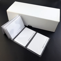 Vente en gros Stock Puce OEM 13.56MHz RFID Carte à puce RFID Puce PVC Carte de proximité vierge intelligente
