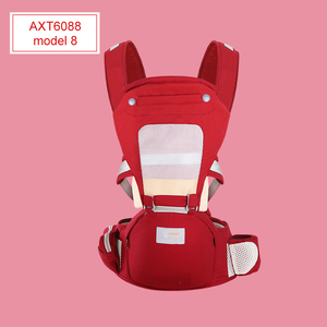 Porte-bébé nouveau-né bon marché Style simple support de siège de hanche enveloppe souple avant et arrière sac de transport avec cadre en plastique - Product Image 4