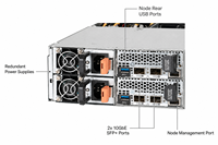 Server Rak 2U 4 Node C6320 Rekondisi Intel Xeon E5 v4 DDR4 SAS SATA untuk Pusat Data