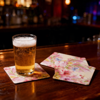 Posavasos de Cartón Personalizados para Regalo Promocional, Posavasos de Pulpa de Papel Absorbentes y Económicos para Bebidas, Posavasos de Cerveza para Bar, Tapete para Mesa