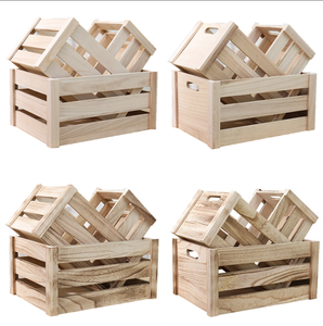 Bán buôn hộp gỗ cổ điển tái chế Rau Quả Thùng - Product Image 1