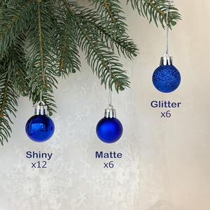 Juego de Bolas de Navidad Mini Premium, Adornos Colgantes para Decoración de Árboles, Venta Directa de Fábrica, 3/4/5/6/8/10cm, Bolas de Navidad - Product Image 5