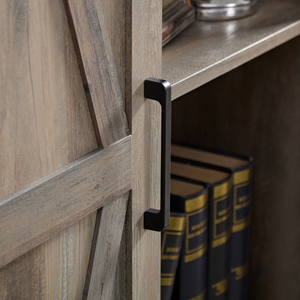 Armario de Almacenamiento Alto con Puertas Corredizas, Mueble Rústico de Madera Estilo Granja, Alacena, Organizador de Cocina para el Hogar - Product Image 4