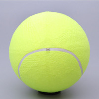 BinYao Ballon de tennis gonflable géant promotionnel personnalisé et durable de 9,5 pouces de diamètre, écologique, hauteur de rebond de 135-145 cm, rebond de 1-1,2 m