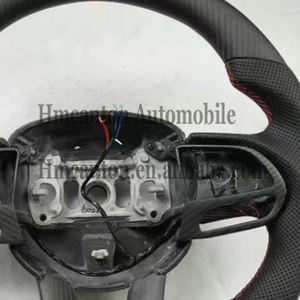 Explosive New Products Matte Carbon Perforated Leather Steering Wheel for Dodge Challenger Car Steering Wheel - Product Image 6