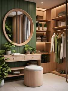 Armoire moderne de luxe pour chambre à coucher Armoire design moderne Dressing Mobilier universel - Product Image 6