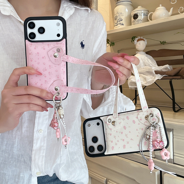 Fashion for iphone 17 16 15 14 Pro Max Floral Pattern Mobile Phone Case Leather Protective Cover Daily Use Durable