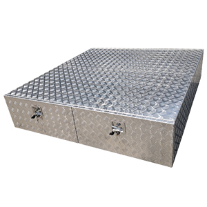 Xe tải Giường Công cụ hộp lưu trữ với ngăn kéo nhiệm vụ nặng nề nhôm carton Bạc OEM xinsongsui 4x4 Pickup Hợp kim nhôm xe tải Giường hộp - Product Image 5
