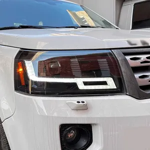 Luces de coche TYPY para Land Rover Freelander 2, faro delantero 2007-2015, proyector LED, luz diurna, accesorios para automóvil - Product Image 4