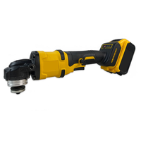 Meuleuse d'angle sans fil industrielle à interrupteur coulissant, moteur sans balais haute vitesse, batterie lithium rechargeable, acier inoxydable, 11000 tr/min