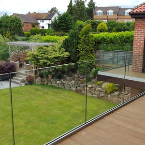 Barandillas <span class=keywords><strong>de</strong></span> Hierro para Balcones en Oferta, Barandilla <span class=keywords><strong>de</strong></span> <span class=keywords><strong>Vidrio</strong></span> con Canal en U para Balcón - Product Image 2