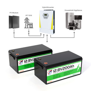 Tùy chỉnh 24V 100Ah LiFePO4 pin 24V 100AH 200AH 300ah pin lithium 24V 100Ah 6000 chu kỳ Caravan và du thuyền Pin - Product Image 4