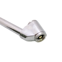 Jauge de gonflage femelle robuste Npt de 1/4 pouces mandrin à double tête