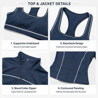 Leggings de sport pour femmes, lot de 3, anti-transpiration, respirants et confortables, pour l'athlétisme, l'entraînement et la gym