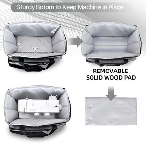 Free sample Large Capacity Universal Portable <b>Sewing</b> <b>Machine</b> Carrying Bag with Double Layers for <b>Sewing</b> Storage - Product Image 5