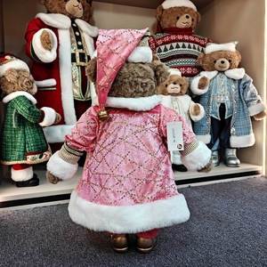 2026 Beliebte Hochwertige Luxuriöse Tier-Weihnachtsdekoration Handgefertigter Öko-Freundlicher 50cm Weihnachtsbär Großhandel - Product Image 4