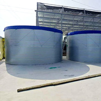 Bassin d'aquaculture en toile PVC pour élevage de poissons, diamètre 6M, longue durée de vie