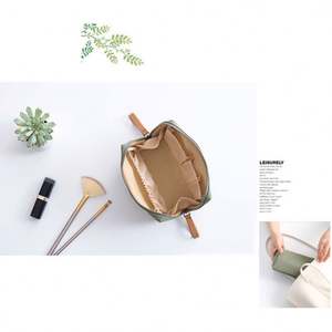 Pochette à pinceaux de maquillage de voyage, pochette cosmétique de haute qualité, organisateur de beauté, mini sac portable pour femmes - Product Image 5