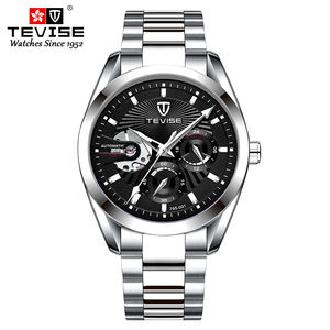 Tevise Orologio 795-001 automatico degli uomini Analogico orologio Da Polso Fascia In Acciaio Inox Relogio Masculino - Product Image 2