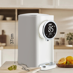 Bouteille d'eau électrique Winning Star Home avec écran LCD, verrouillage enfant, fonction eau bouillante, isolation et protection contre la surchauffe - Product Image 2