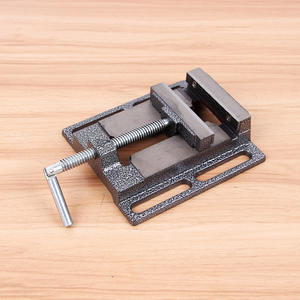 Étau de table pour le travail du bois, de style américain, robuste, de 2,5 à 6 pouces, directement de l'usine, pour fraisage simple, perçage, douille de perçage - Product Image 1