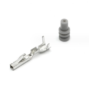 Terminal de Inyector de Combustible Audi, Conector Automotriz Metálico de 2 Pines, Estándar Mo-167 1-1670916-1 - Product Image 1