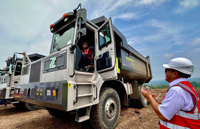 Camion à benne basculante diesel lourd ZOOMLION ZT115A, 10 roues, 75 tonnes, prix du camion à benne basculante minier, vente chaude