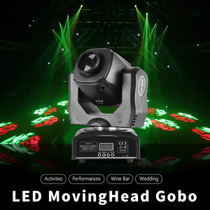 30 Wát Mini <span class=keywords><strong>DMX</strong></span> tại chỗ gobo chùm chiếu đèn sân khấu Led di chuyển đầu ánh sáng cho DJ bên Disco Câu lạc bộ - Product Image 5