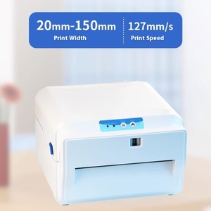 Gprinter 6200dc bệnh viện máy in theo toa A5 giấy máy dán nhãn 6-inch mã vạch vành đai cắt rộng 6 inch mã vạch kho - Product Image 2