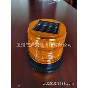 ไฟเตือนพลังงานแสงอาทิตย์ Jiedi LED IP65 แบบแม่เหล็กติดหลังคา สำหรับงานก่อสร้าง ราวกันตก และความปลอดภัยทางจราจร - Product Image 4