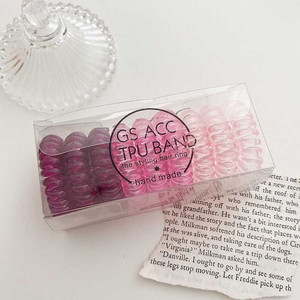 Vendita calda elastici elastici elastici Trending moda resina arco velluto stile coreano colorato all'ingrosso dolce stile di gomma materiale - Product Image 1