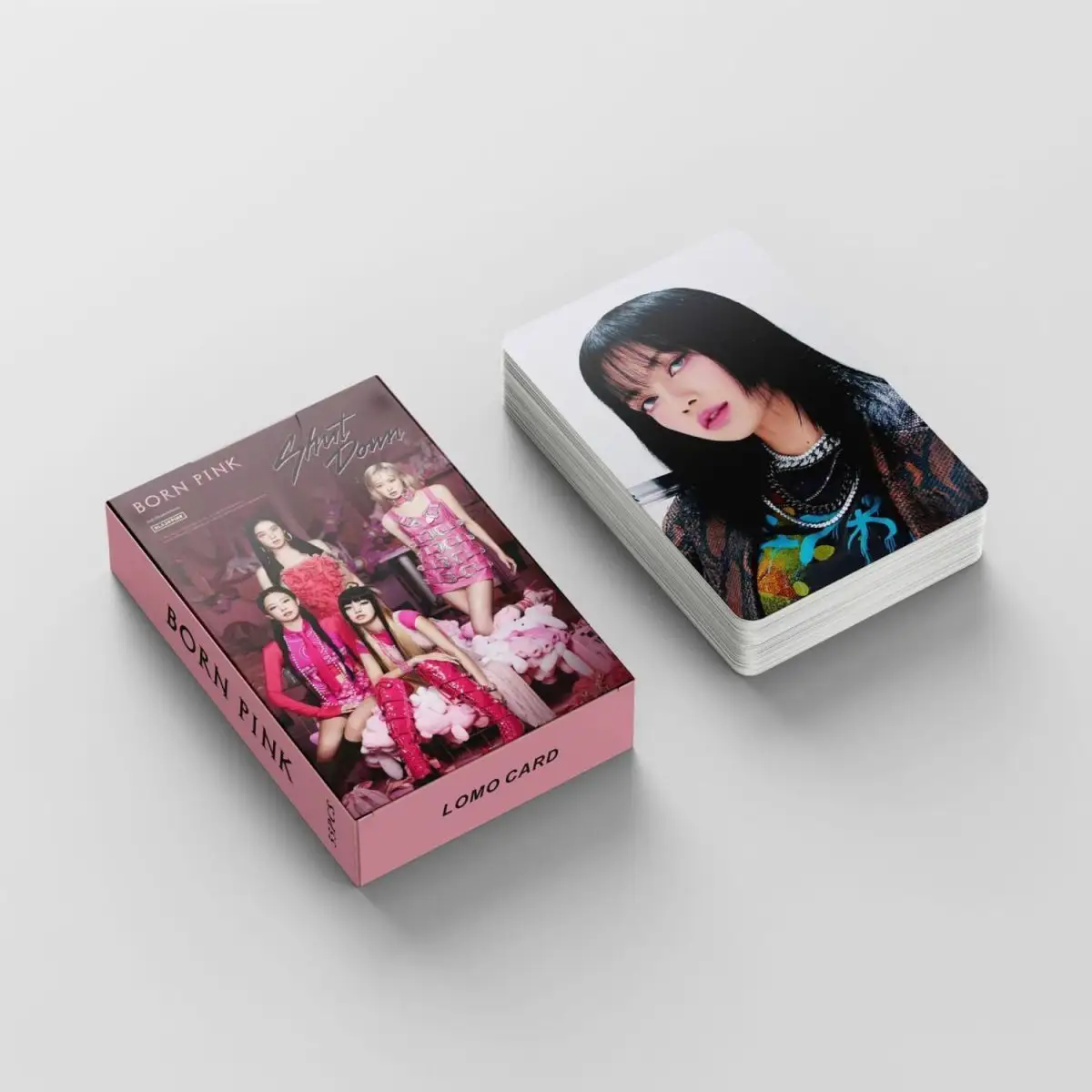 Black Pink season's greetings photo cards 54pcs Kpop lomo photo cards Lisa Jenni Jisoo Rose 55pcs/box
