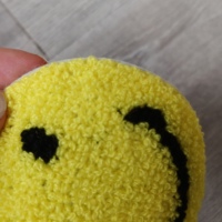 Patchs en tissu chenille légers sur mesure, brodés, motif cœur et visage souriant, accessoires vestimentaires avec support pour vêtements, chapeaux et pantalons