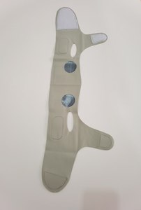 Cinturino per il mento per dormire, Maschera lifting a V in grafene, Riduttore di doppio mento regolabile, Modellatore della linea della mascella - Product Image 6
