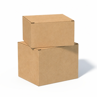 Boîte d'accessoires de salle de bain en carton ondulé à fond auto-scellant personnalisée, sans colle, écologique, biodégradable, réutilisable, OEM, ODM, vente en gros