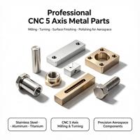 Usinage CNC professionnel 5 axes, tournage, pièces en acier inoxydable, aluminium, titane, finition de surface, polissage pour l'aérospatiale