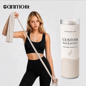 Complete Pilates set voor thuis workout, inclusief yoga bal, ring, dumbbells, hip <span class=keywords><strong>bands</strong></span>, yogablok, massagebal, Pilates sokken en resistance <span class=keywords><strong>bands</strong></span>. - Product Image 2