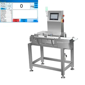 고정밀 온라인 계량 기계 벨트 계량 기계 식품 등급 무게 감지 기계