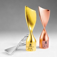 Trofeo de Metal con Impresión UV Personalizada |   Premio de la Reunión Anual y de la Competencia
