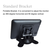 Monitor Portátil con Pantalla Táctil LED USB de 7 Pulgadas FEELWORLD DP701T, Soporte de Personalización OEM ODM, Nuevo Precio de Fábrica al por Mayor