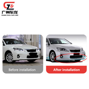Labbro del diffusore anteriore in materiale ABS per lessus <span class=keywords><strong>CT200H</strong></span> 2013-2015 paraurti per auto Bodykit Spoiler Spoiler parti accessori per esterni - Product Image 2