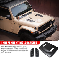 Capot moteur 10e anniversaire pour Jeep Wrangler JL 2018 + et Jeep Gladiator JT 2018 + (ne convient pas pour JL 392 et JT Mojave)