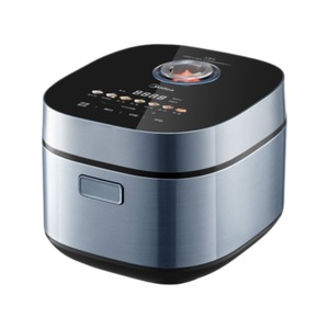 Olla Arrocera Midea de 3L, Forma de Tambor Azul, Temporizador Inteligente, Olla Antiadherente, Carcasa de Acero Inoxidable Eléctrica - Product Image 1