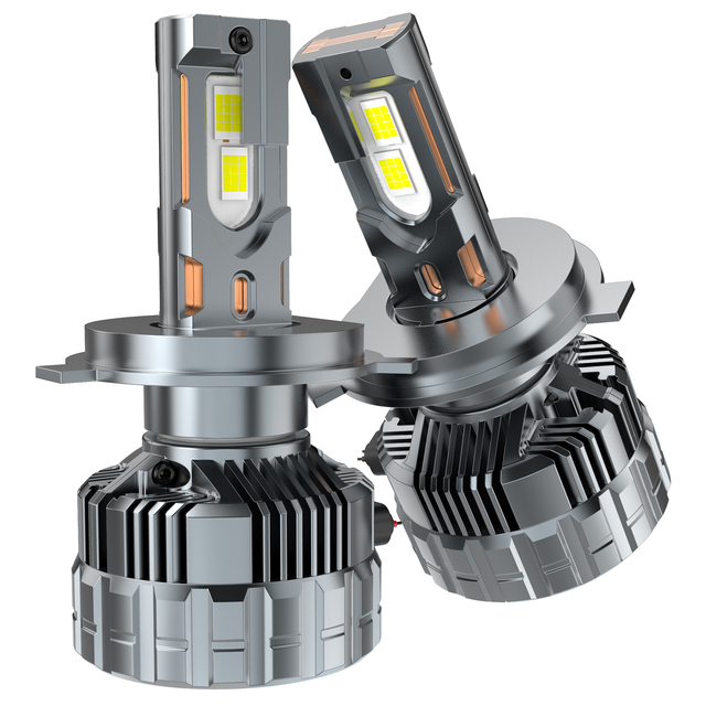 Sunshiny V33 High Power LED Headlights, 360W 38000LM H4 H7 H1 9005 9006 Canbus Drive Adjustable LED Bulb for Car Truck SUV