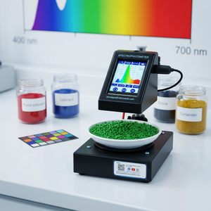 Promotion : Spectrophotomètre électronique portable Sensegood Instruments 400-700nm pour le contrôle de la qualité et de la consistance des colorants alimentaires et de la coriandre - Product Image 5