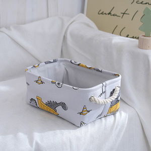 Boîte de rangement pour jouets d'enfants, organisateur en tissu, grande capacité, pliable, panier de rangement pour vêtements de bébé, panier à linge - Product Image 4