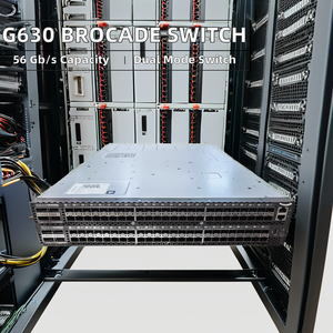 Brocade G630 Managed <b>Switch</b> <b>Ethernet</b> Usb Communication Active with Snmp Poe Vlan Qos Functions Industrial Lan Applications High - Product Image 6
